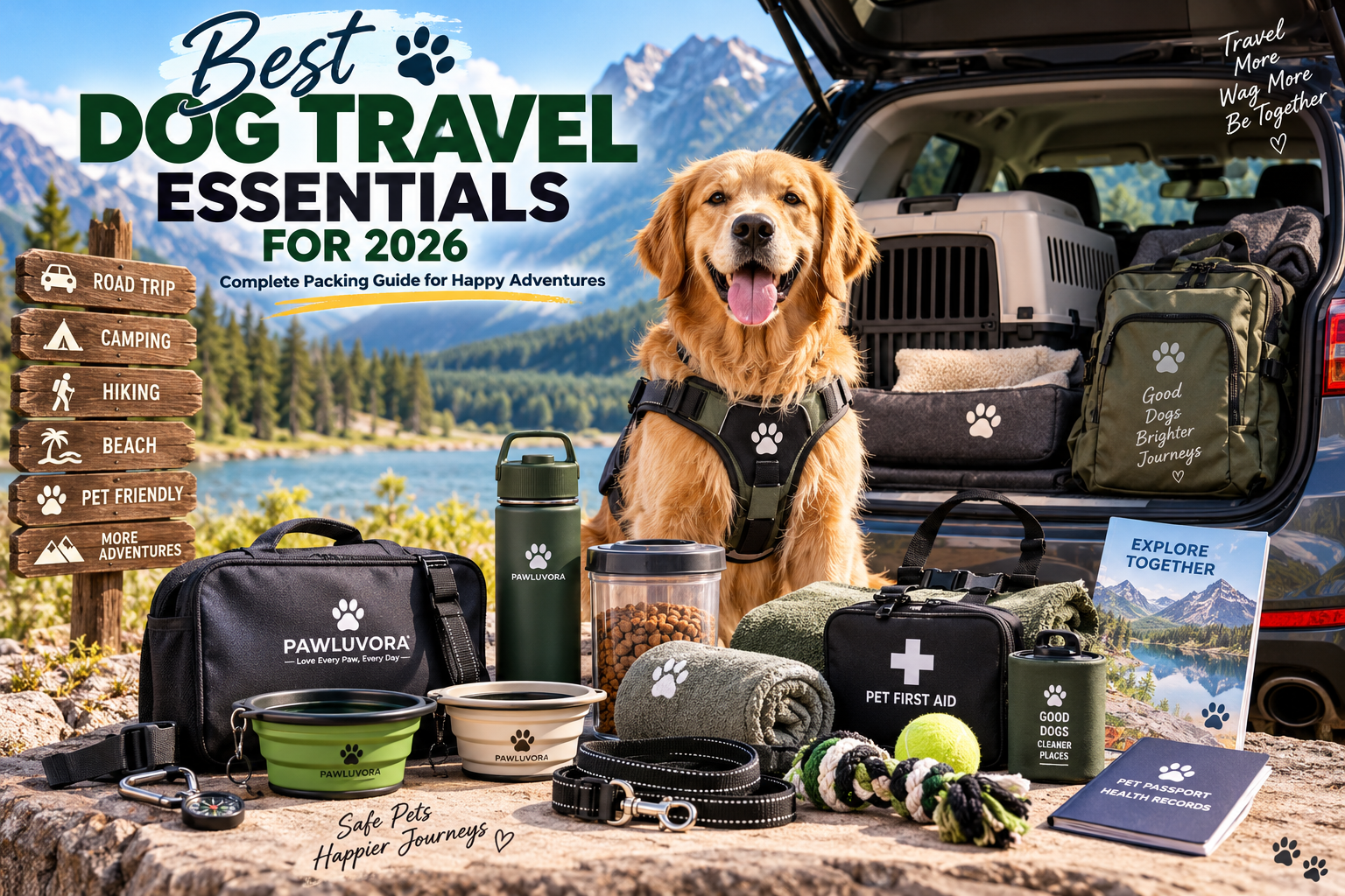 Best Dog Travel Essentials for 2026: Complete Packing Guide