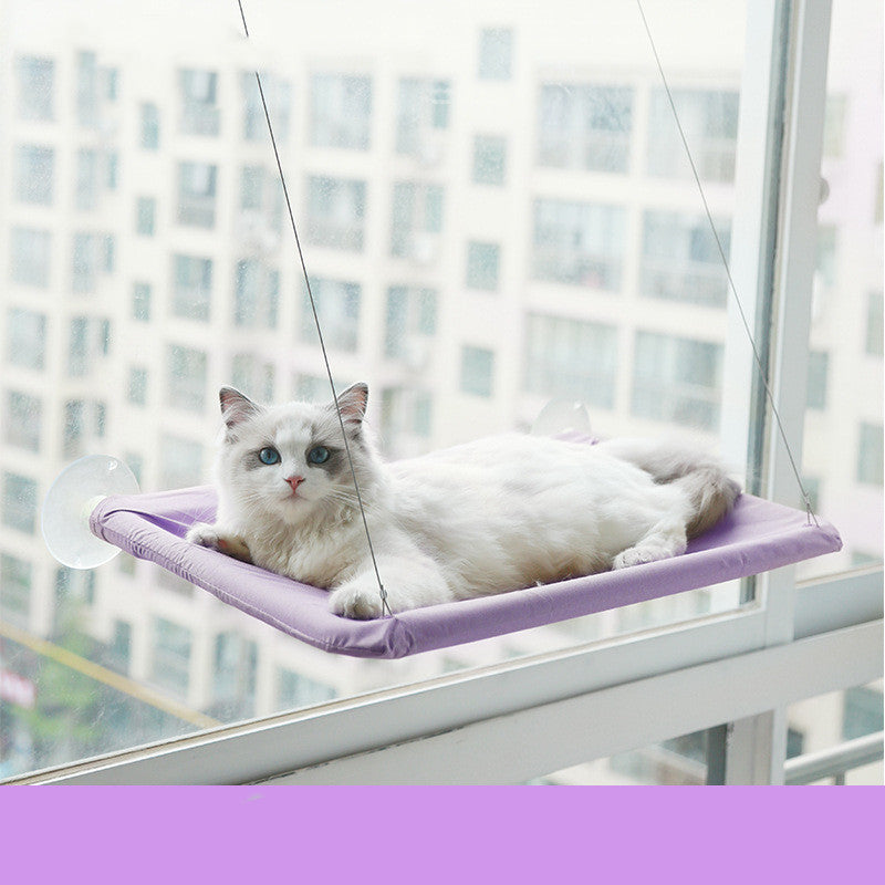 PawLuvora™ Window Hammock for Cats with Strong Suction Cups