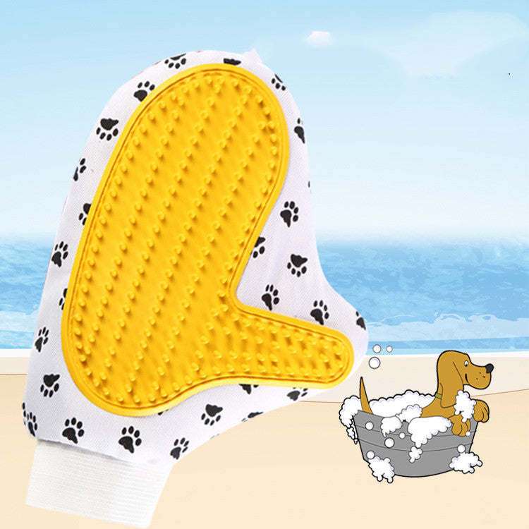 PawLuvora™ Silicone Pet Grooming Glove for Dogs & Cats
