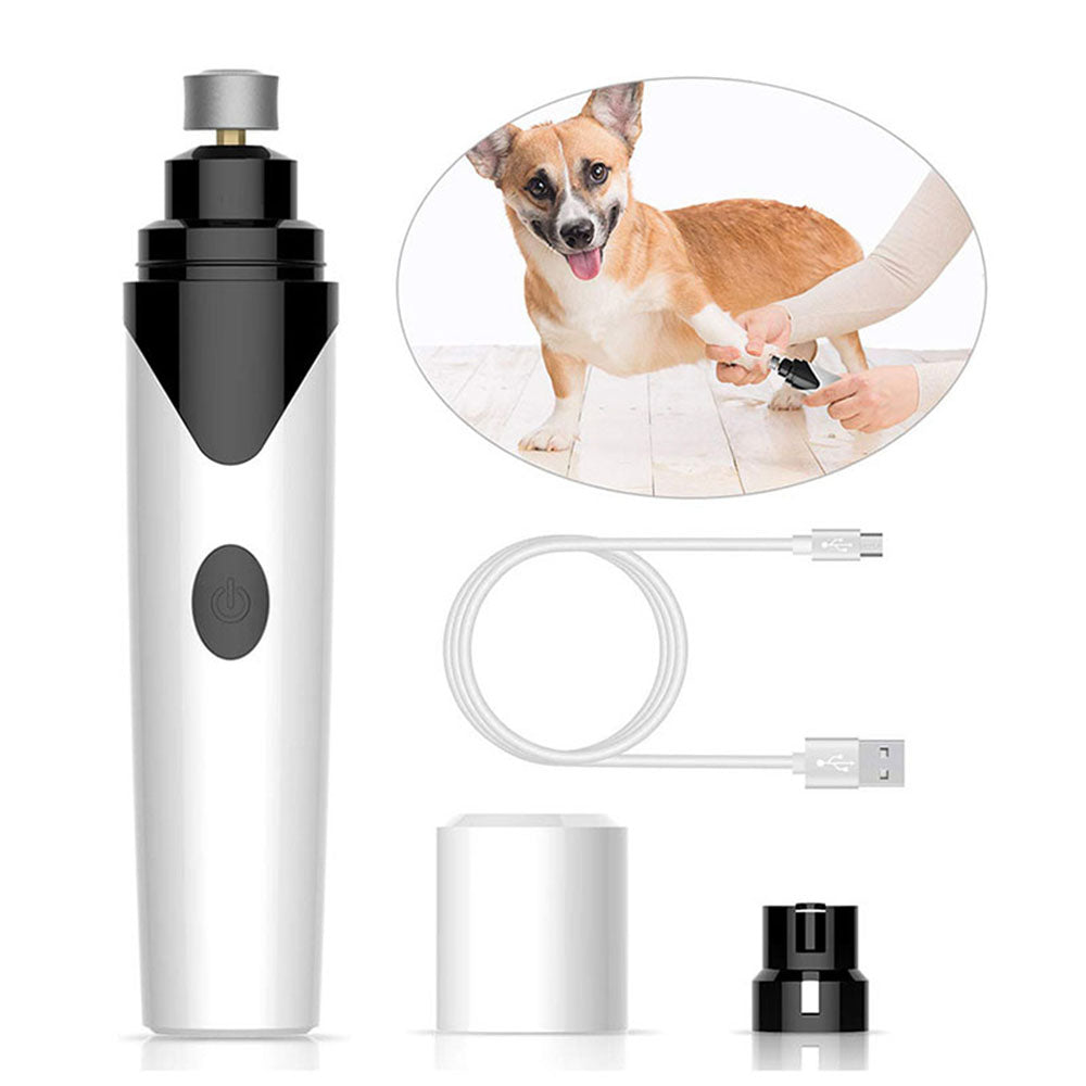 PawLuvora™ Electric Pet Nail Grinder & Clipper for Dogs & Cats