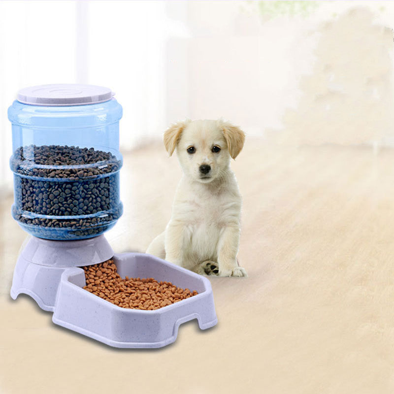 PawLuvora™ Automatic Pet Feeder & Water Fountain for Dogs & Cats
