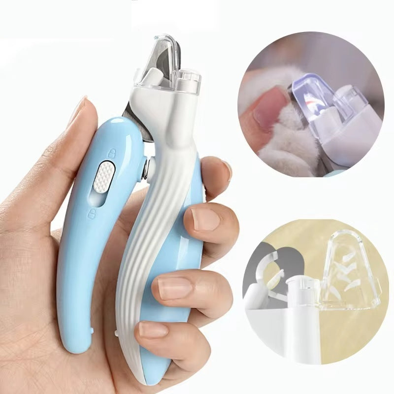 PawLuvora™ LED Pet Nail Clipper & Electric Nail Grinder for Dogs & Cats